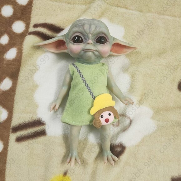 34cm YoYo Elf Dolls Adorable Full Silicone Handmade Reborn Baby Girl Cute Doll - Picture 7 of 7